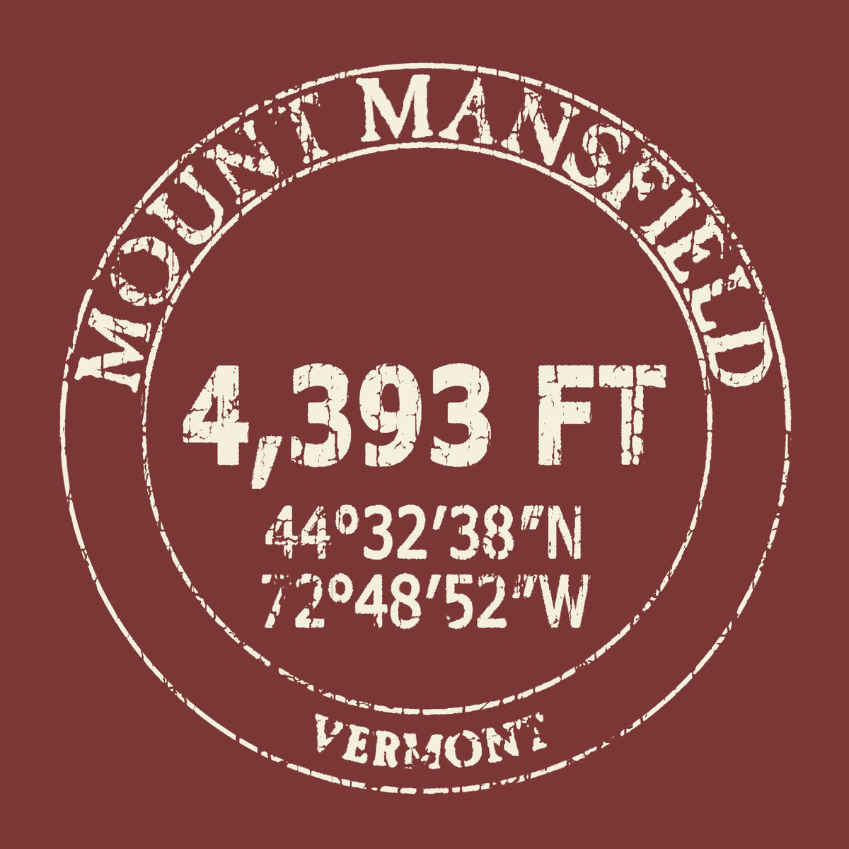 Mount Mansfield 4,393' T-Shirt