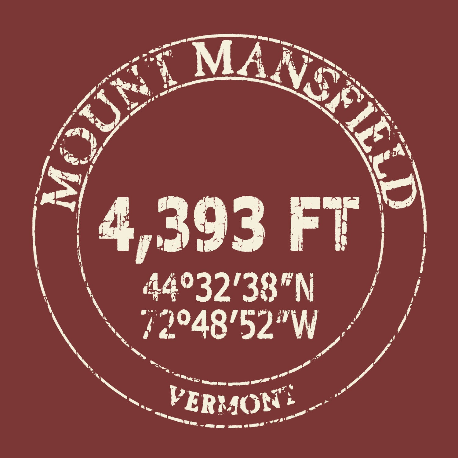 Mount Mansfield 4,393' T-Shirt