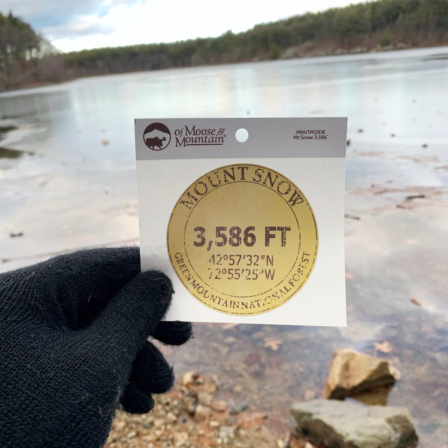 Mount Snow 3,586′ Sticker