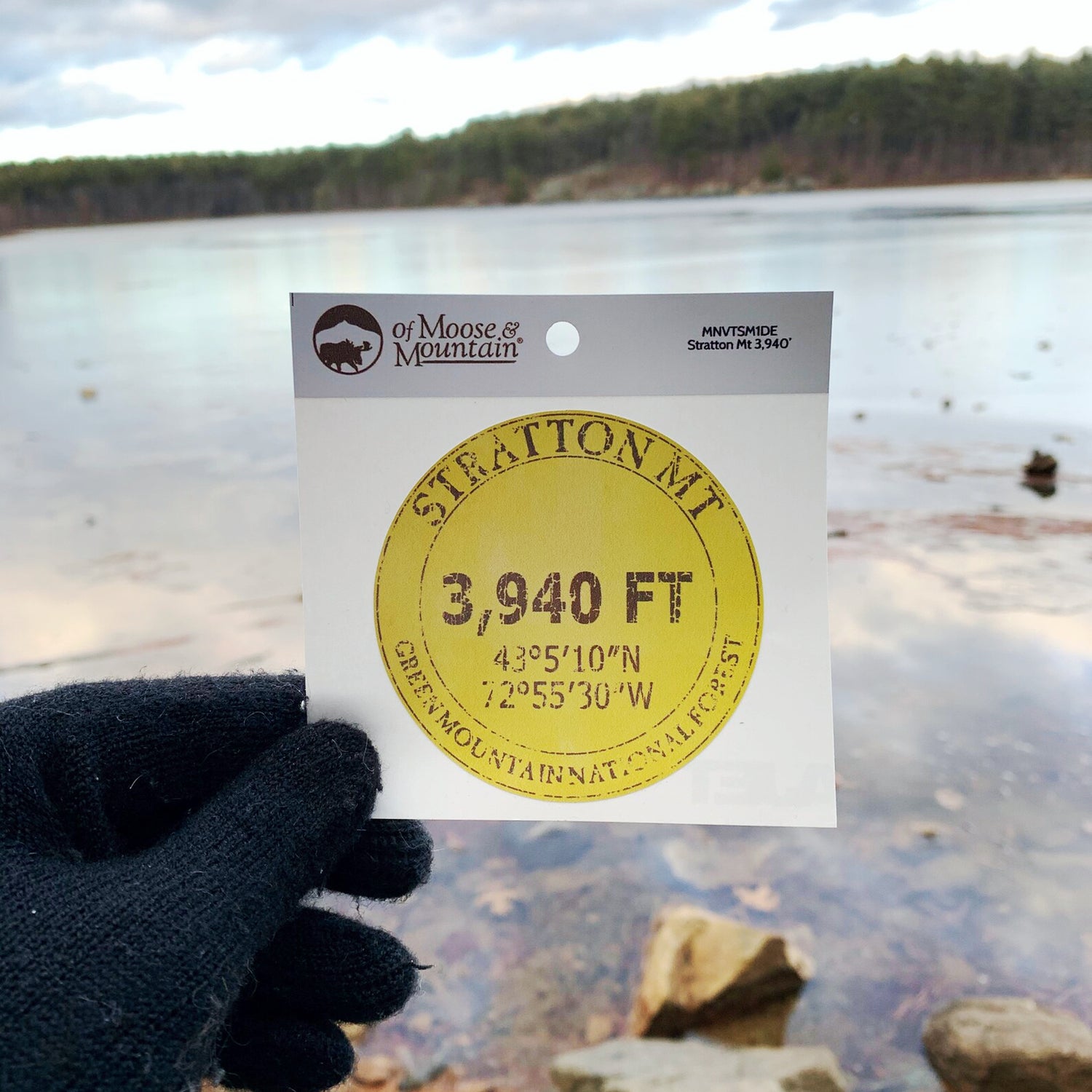 Stratton Mountain 3,940′ Sticker