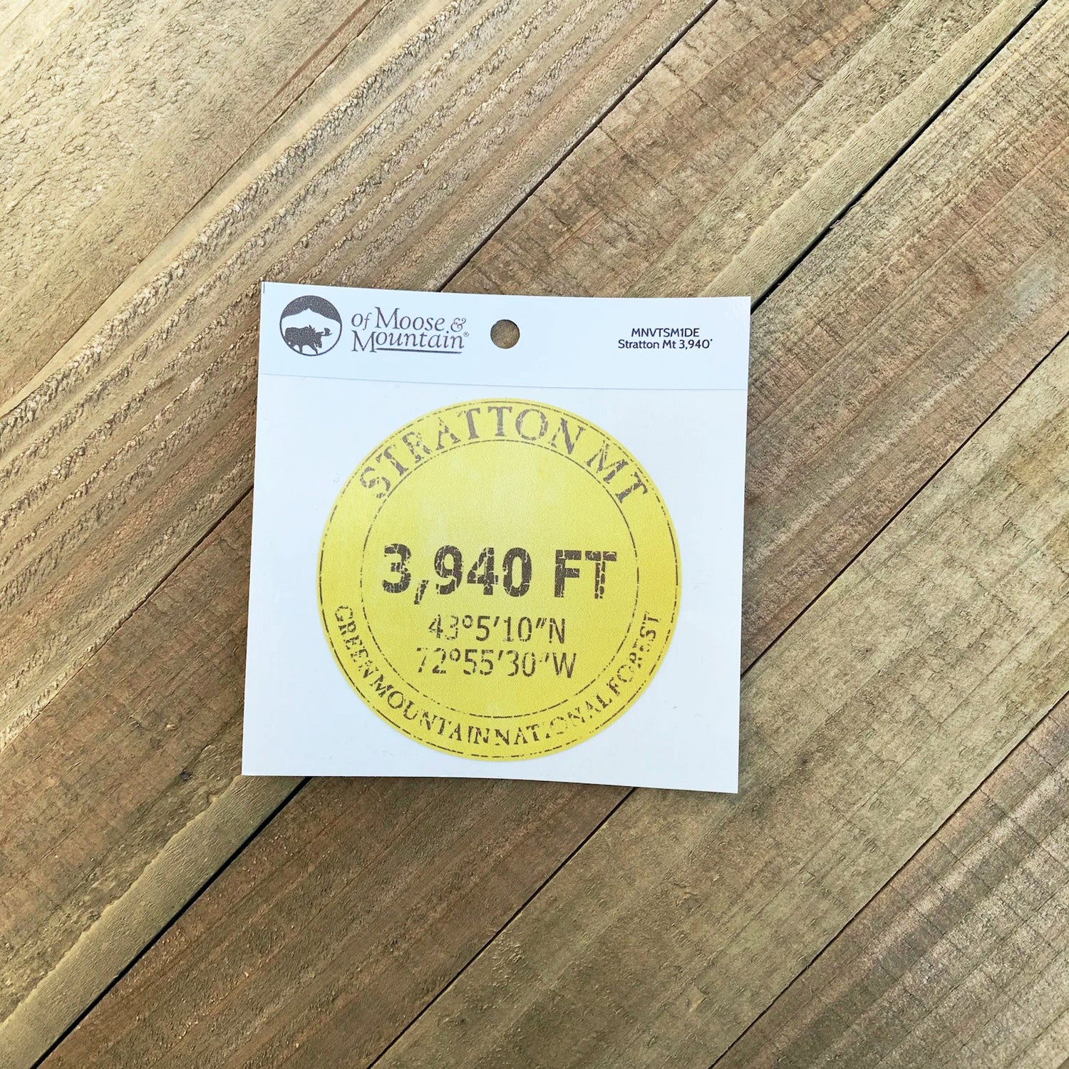 Stratton Mountain 3,940′ Sticker