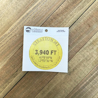 Stratton Mountain 3,940′ Sticker