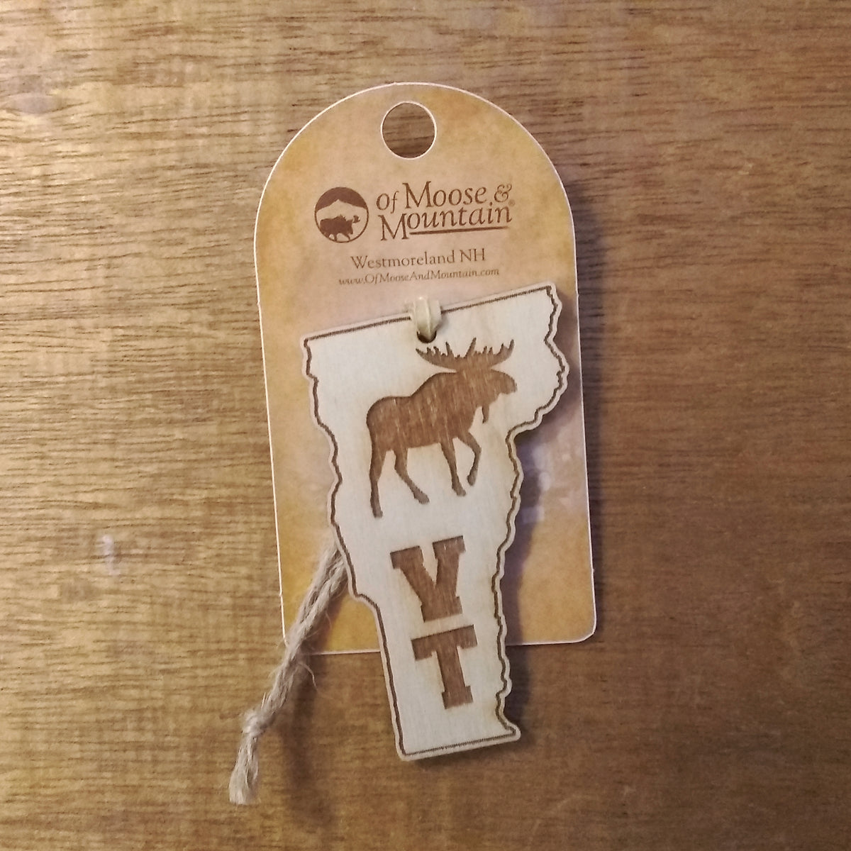 Vermont Moose Ornament