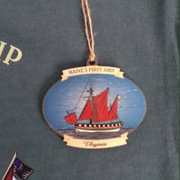 Maine's First Ship Ornament