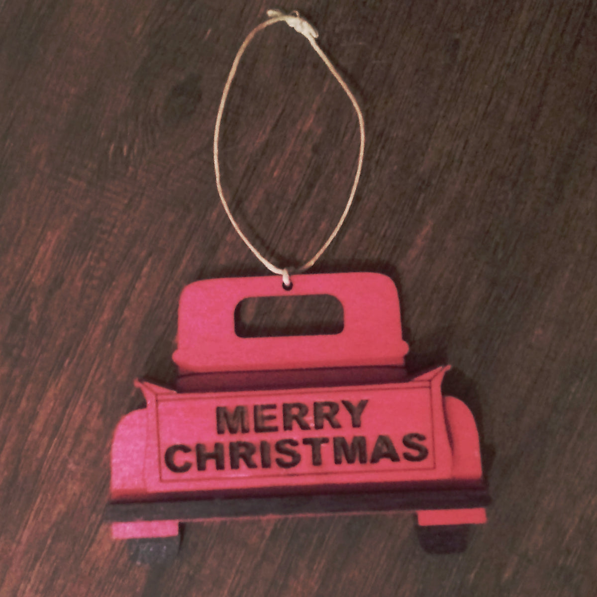 Christmas Truck Tailgate Ornament