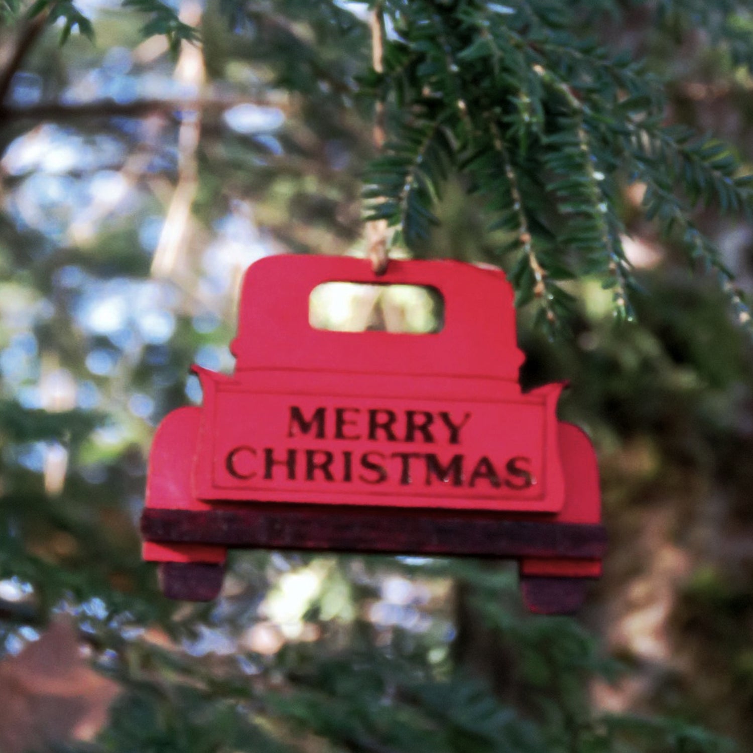 Christmas Truck Tailgate Ornament