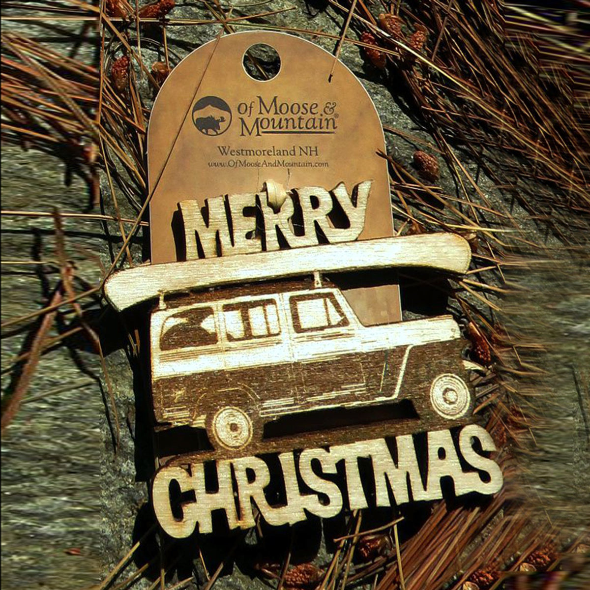 Christmas Truck Wagon Ornament