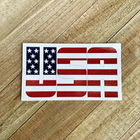 USA Stars and Stripes Sticker