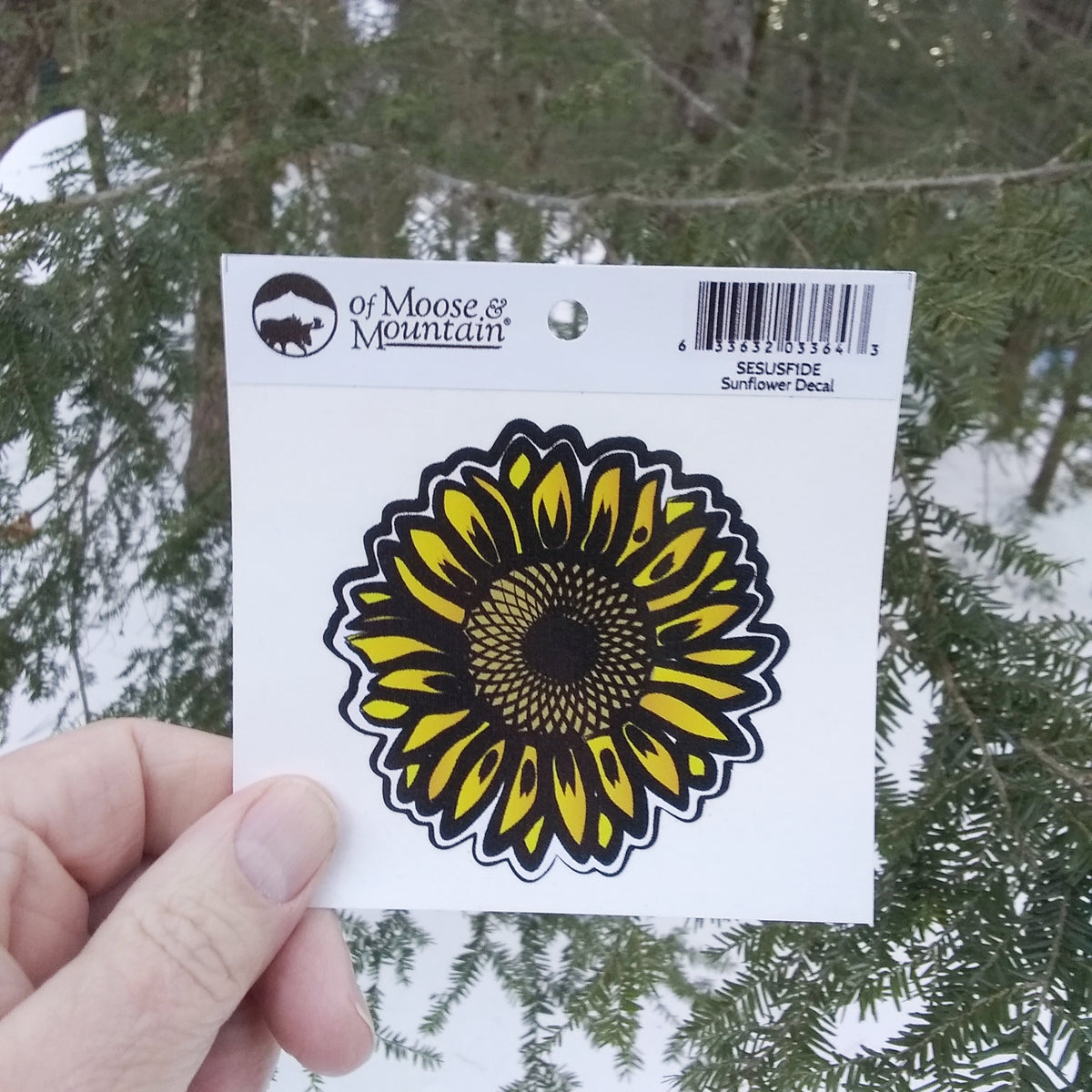Sunflower Sticker