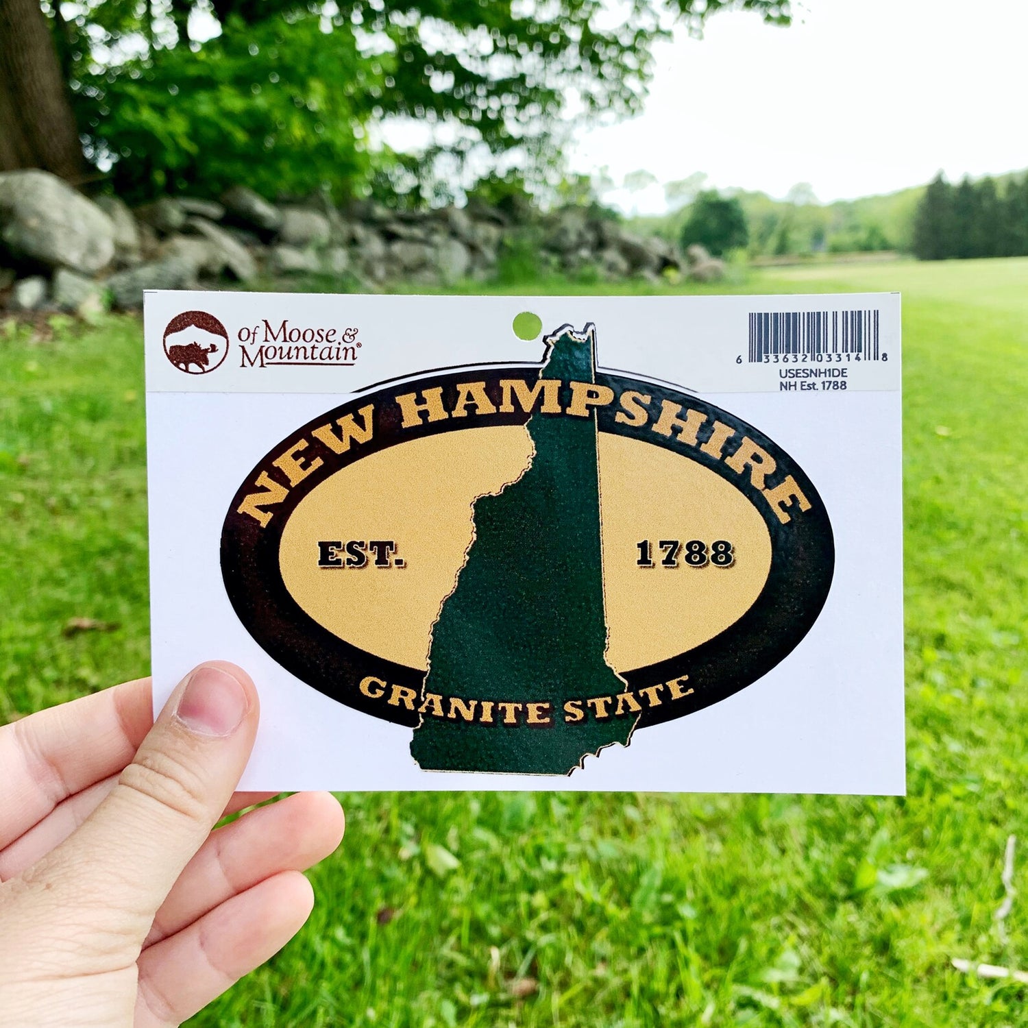 New Hampshire Est. 1788 Sticker