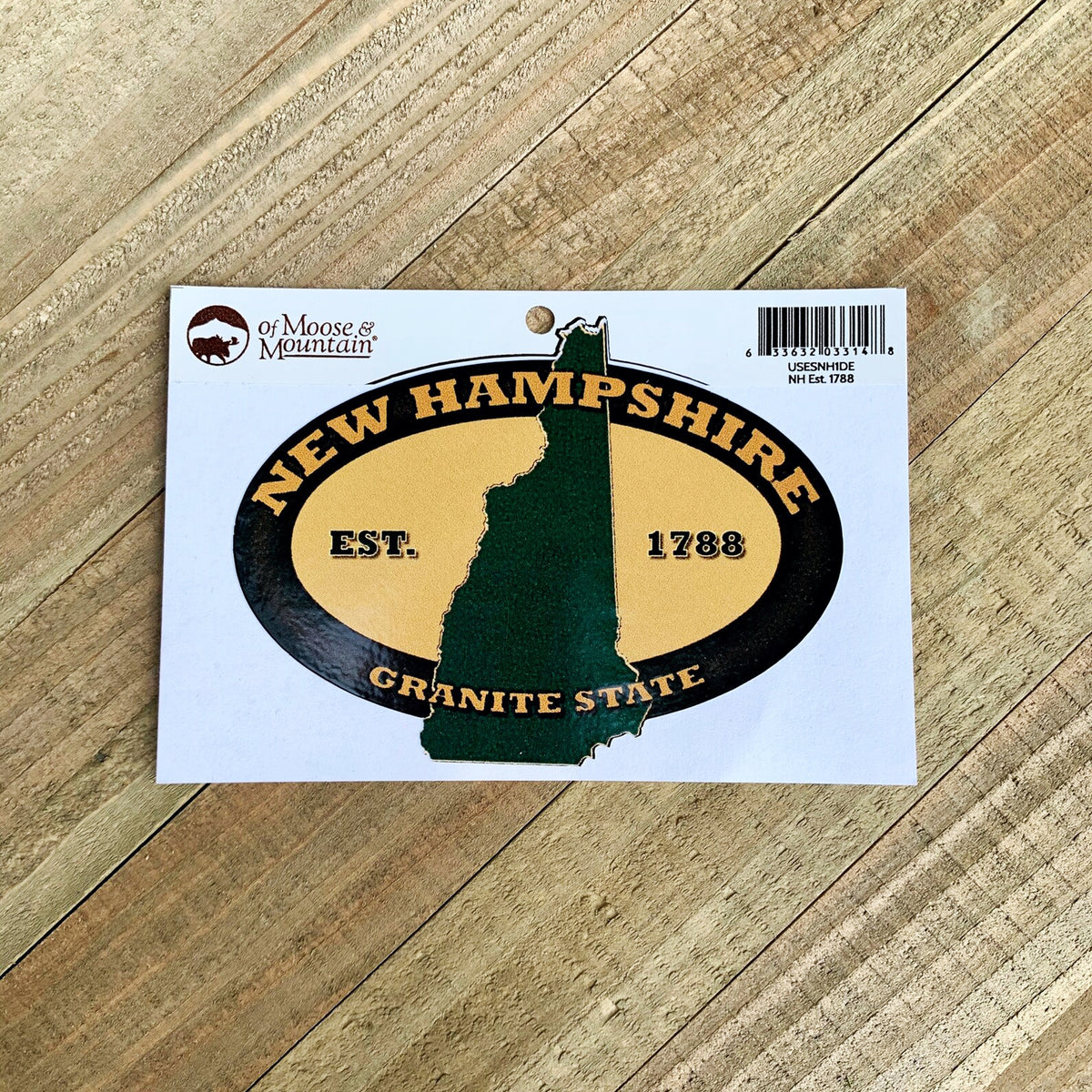 New Hampshire Est. 1788 Sticker