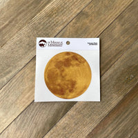 February Moon Sticker