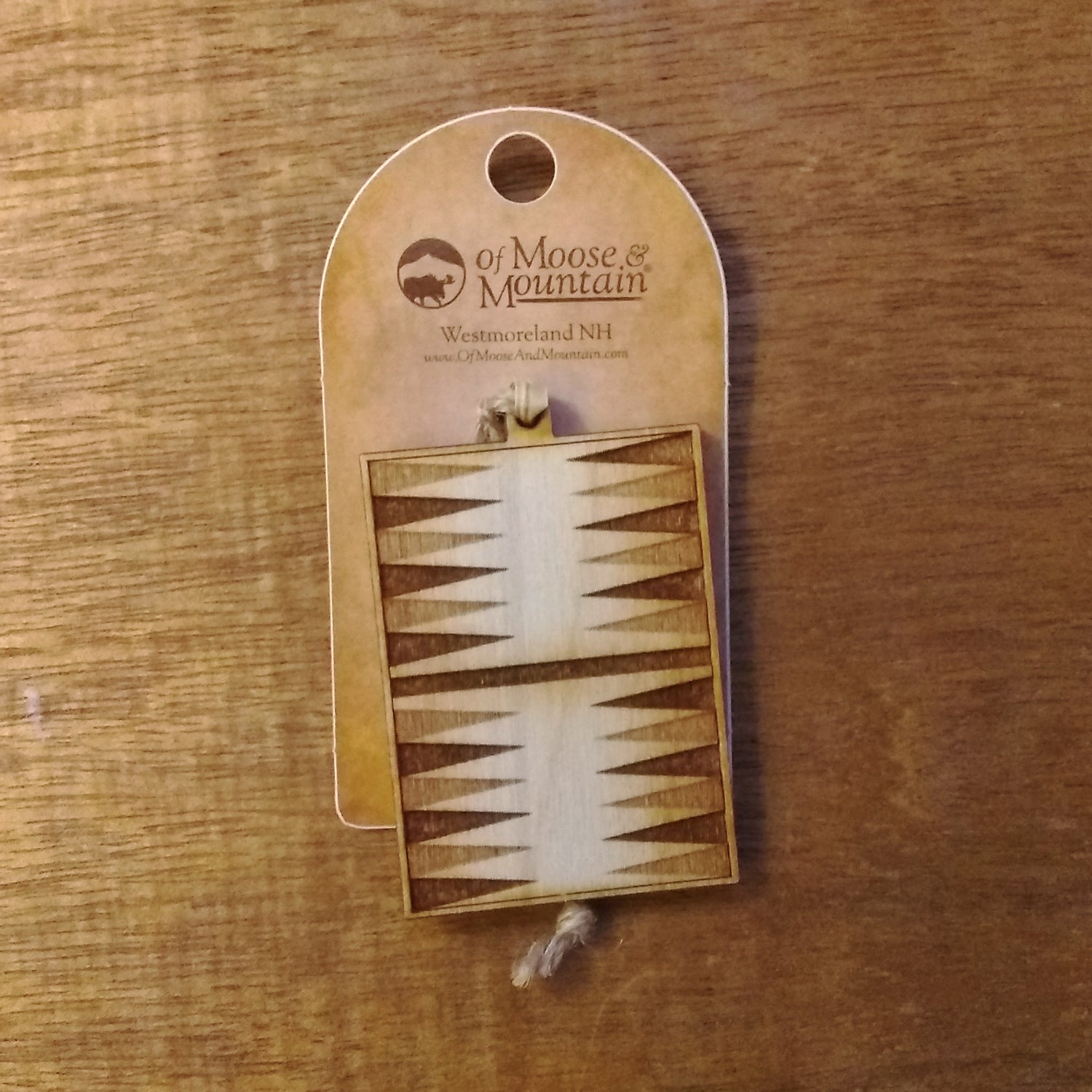 Backgammon Ornament