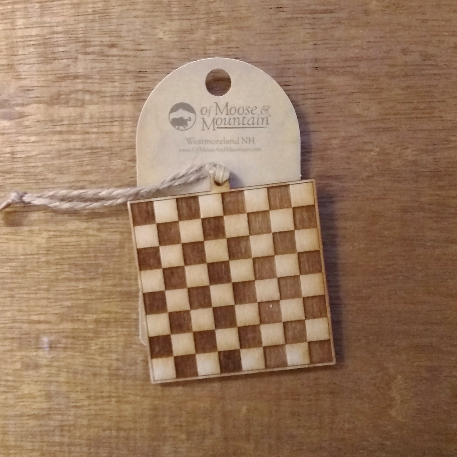 Chess Board Ornament