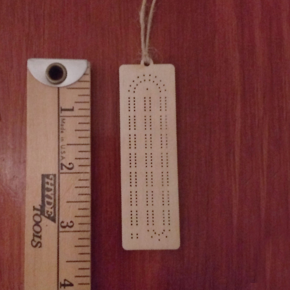 Cribbage Board Ornament