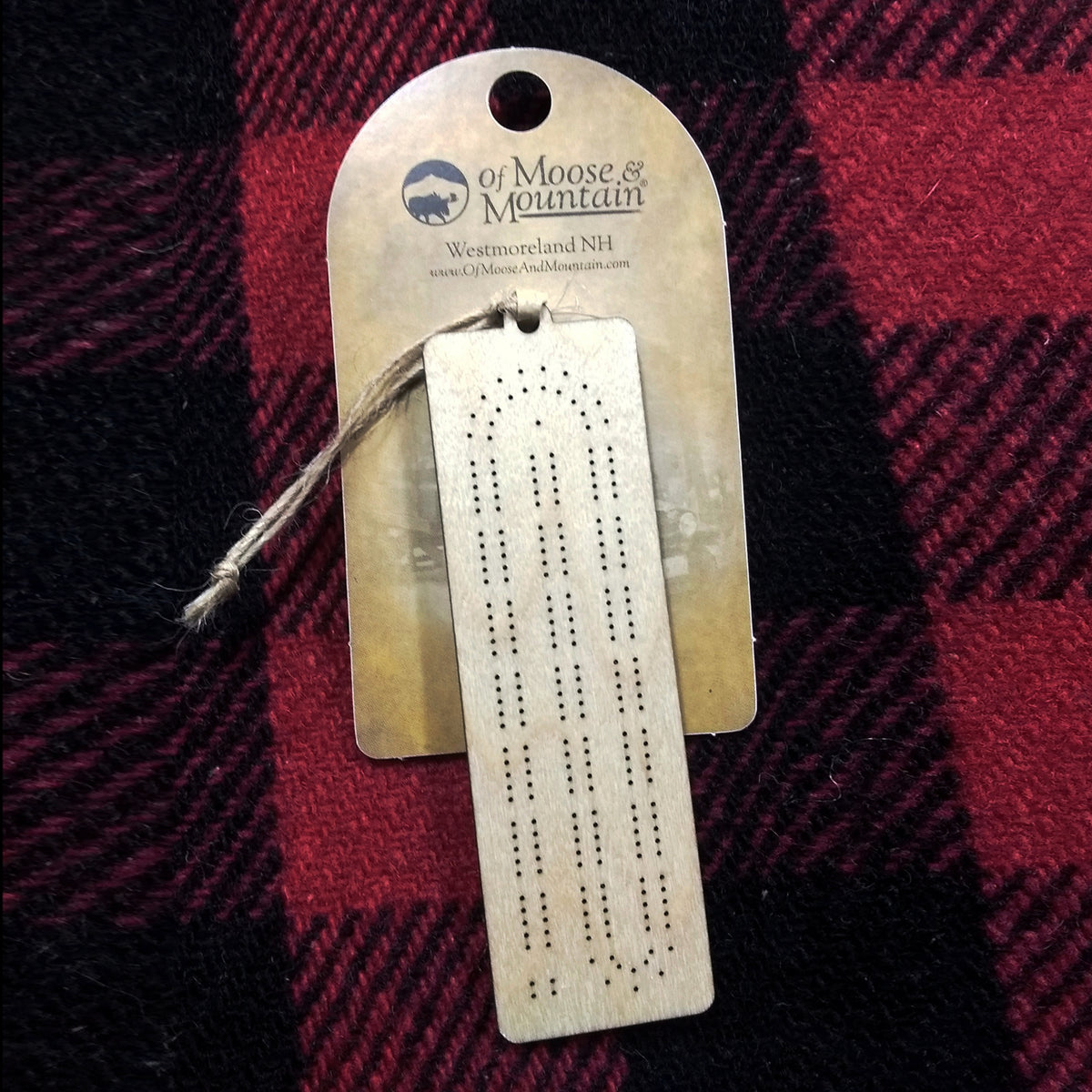 Cribbage Board Ornament