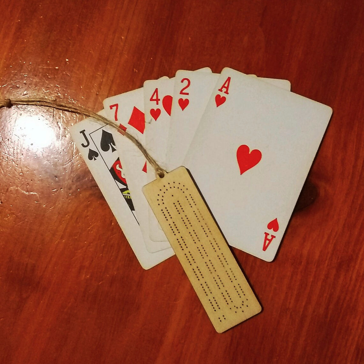 Cribbage Board Ornament