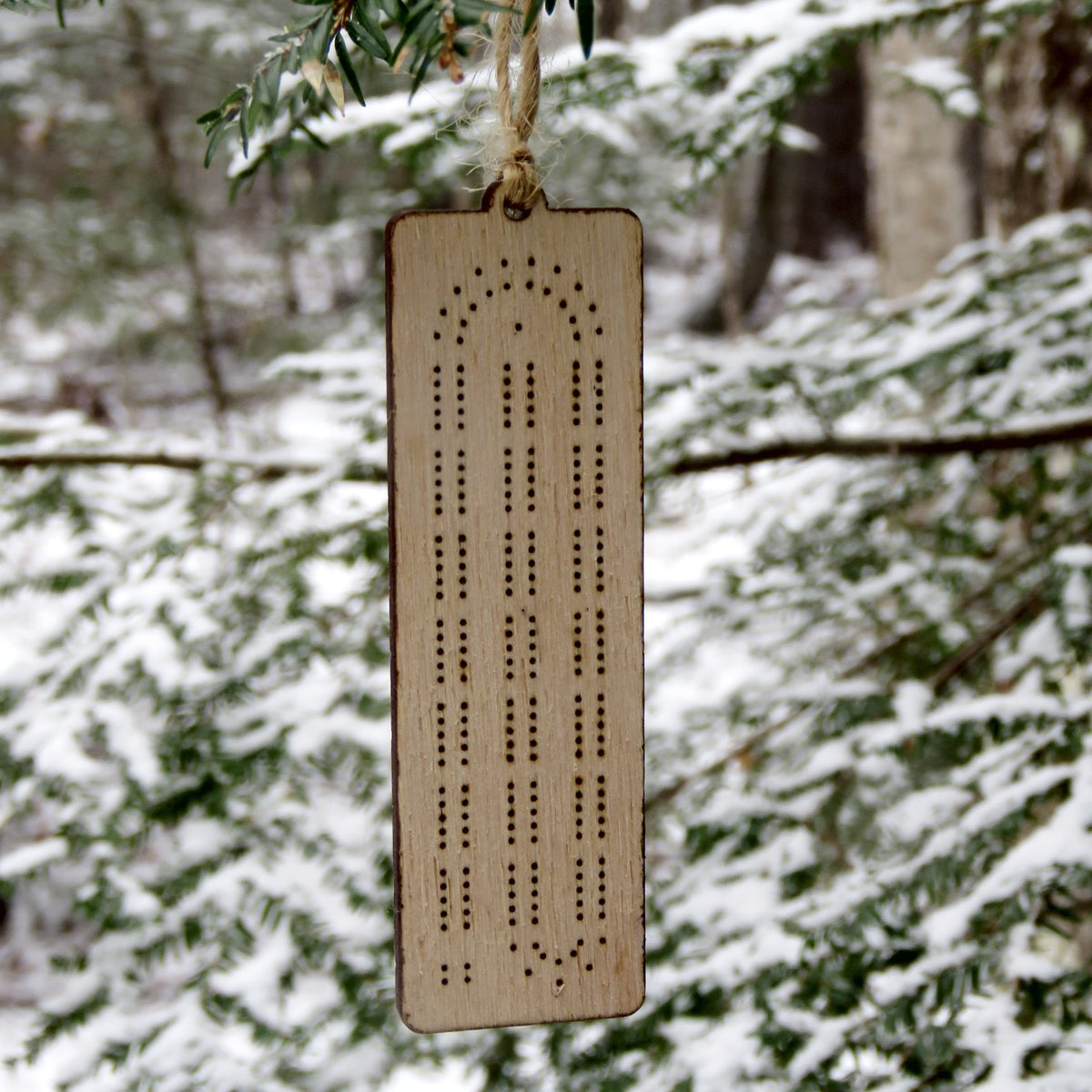 Cribbage Board Ornament