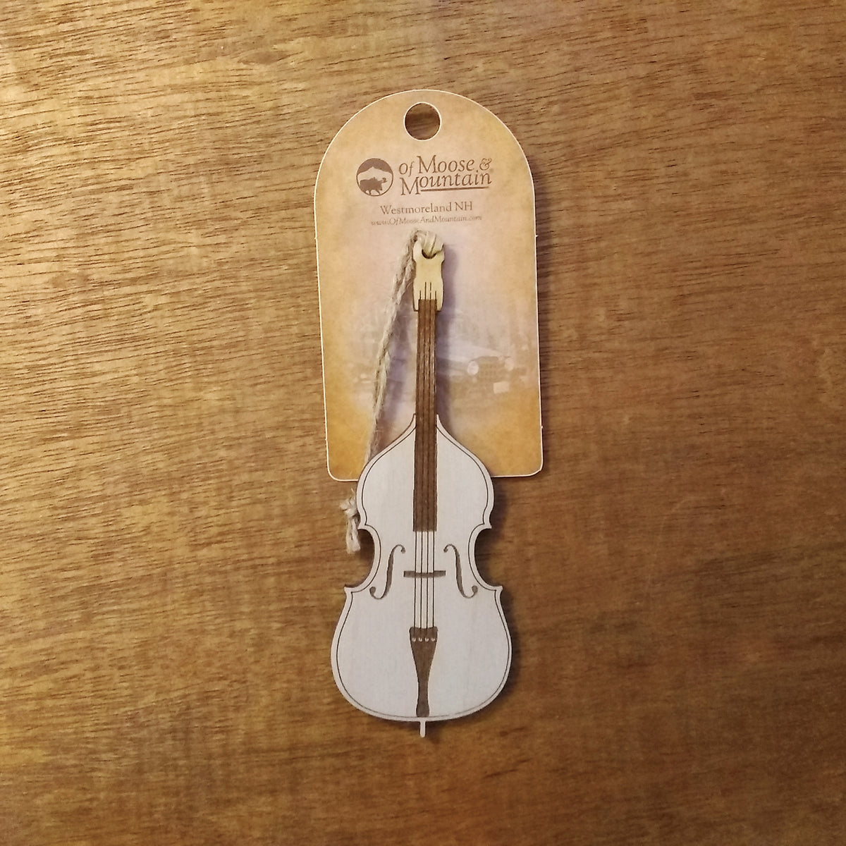 Double Bass Ornament
