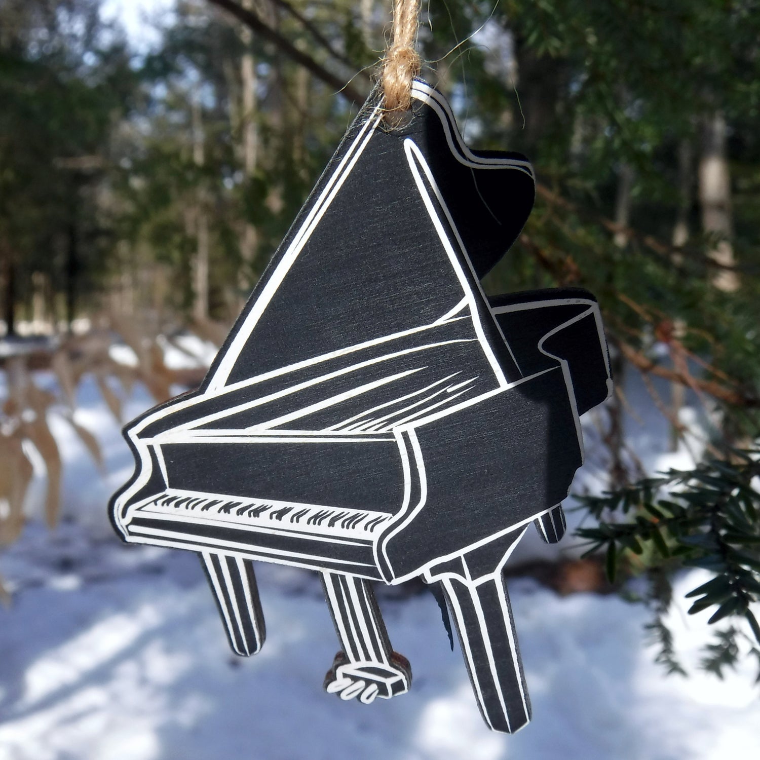 Grand Piano Ornament