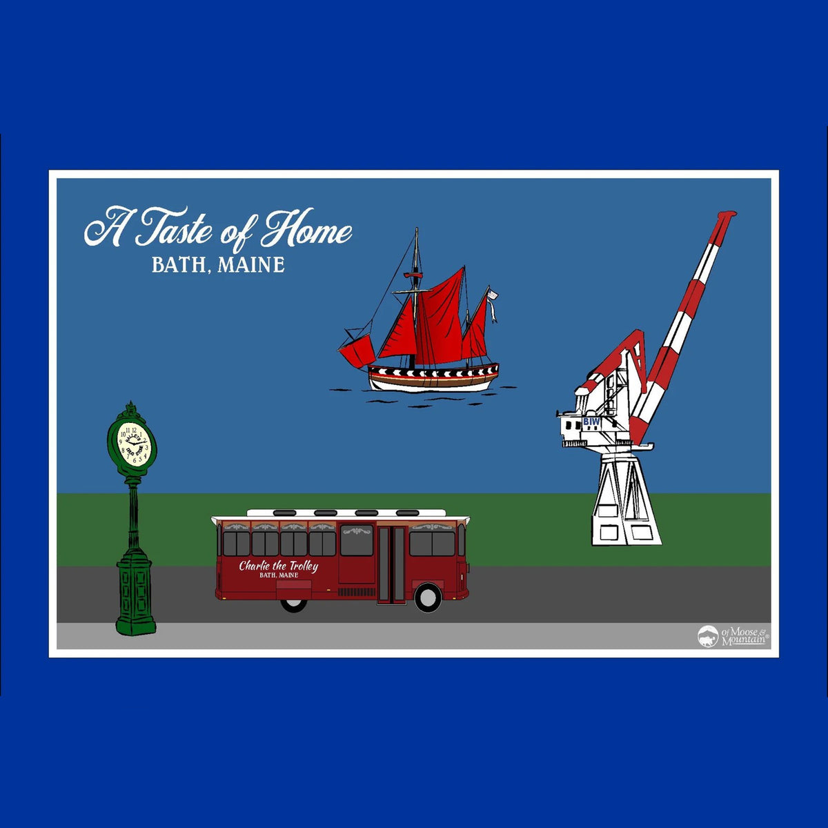 Maine's First Ship Virginia Sticker