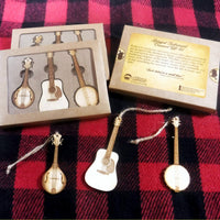 Gift Pack: Stringed Instrument Ornaments (Set of 3)