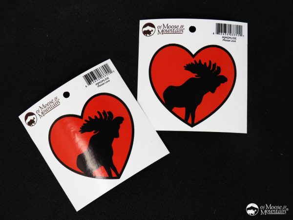 Moose Love decals