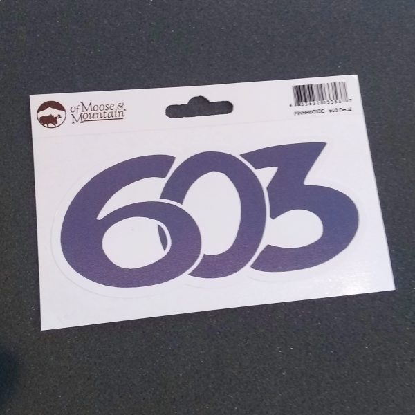 NH 603 Decal